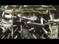 स्टील स्टेंटर पार्ट्स Monforts स्टेंटर क्लिप के लिए स्टेंटर मशीन स्पेयर पार्ट्स